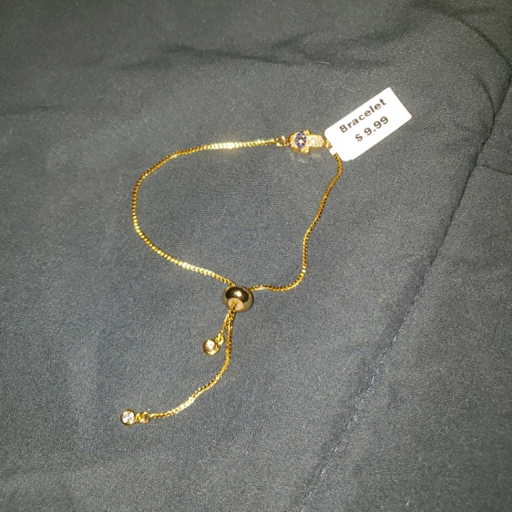 Gold Hamsa Bracelet